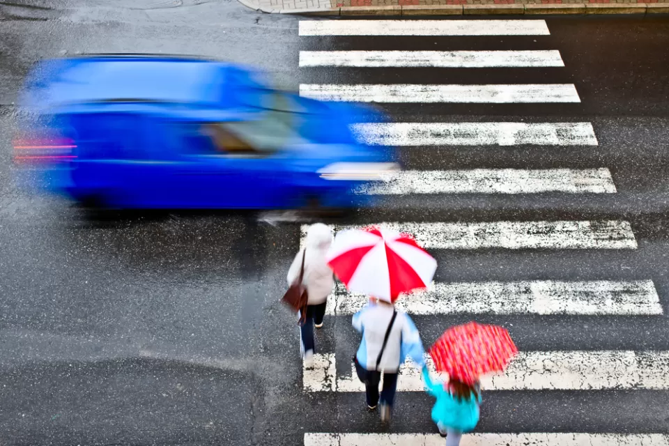 Kids Crossing the Street